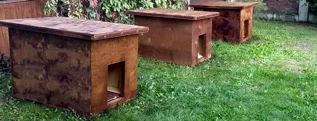 Производство будок и вольеров